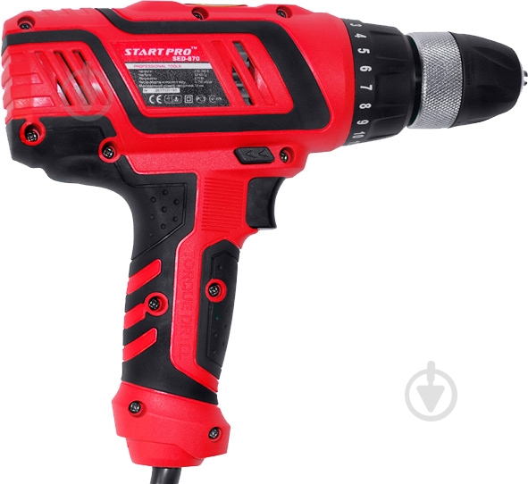 Шуруповерт мережевий START PRO електрична SED-870 - фото 4