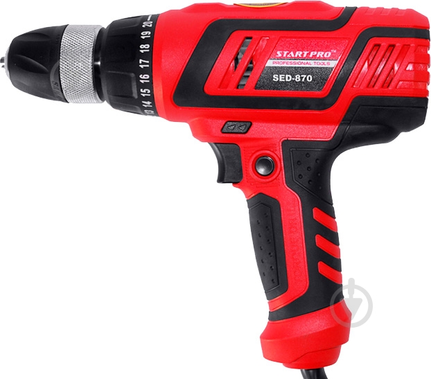 Шуруповерт мережевий START PRO електрична SED-870 - фото 3