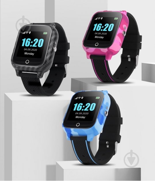 Смарт-часы GoGPSme T01 pink - фото 14