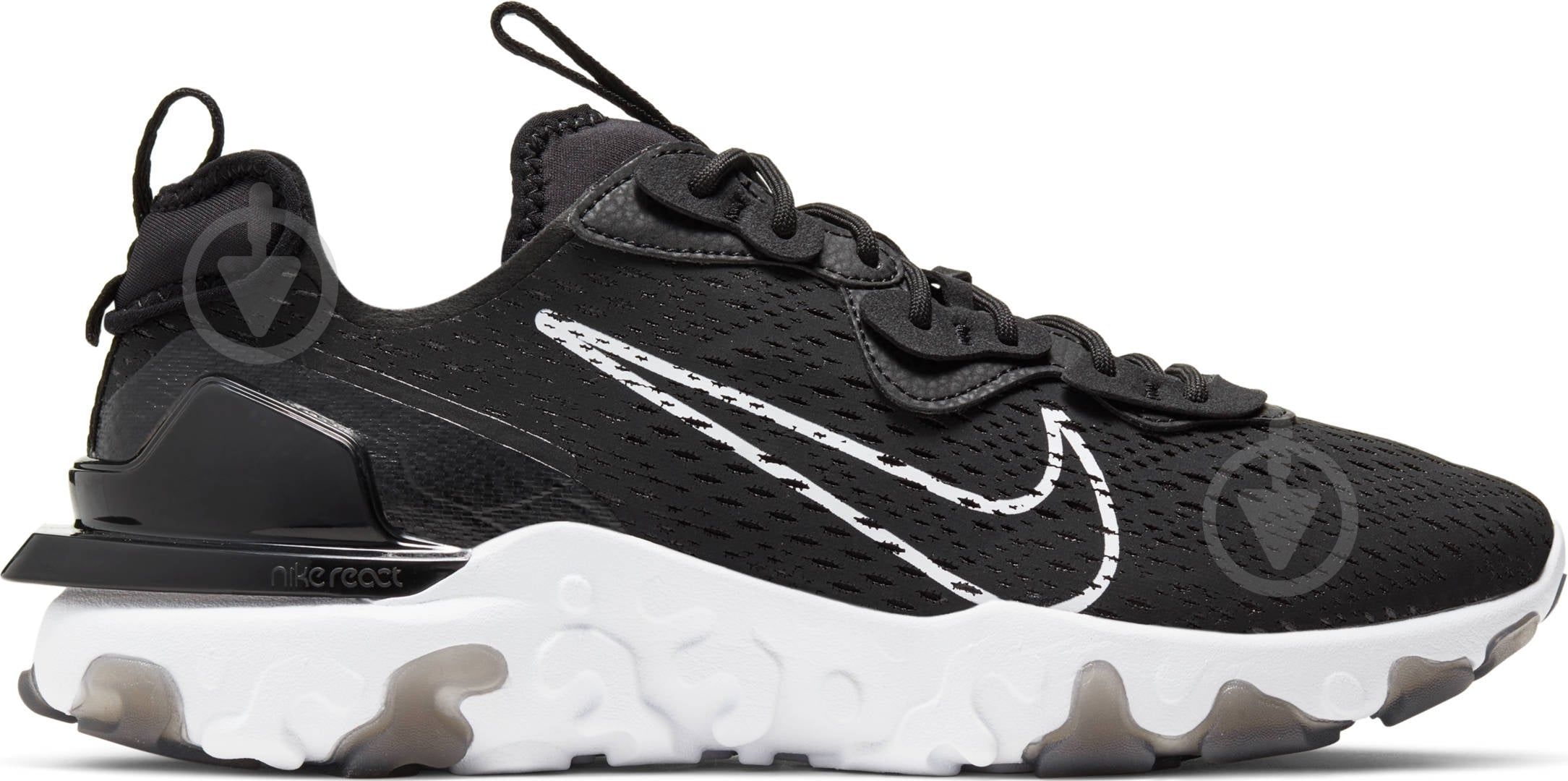 Кроссовки Nike REACT VISION CD4373-006 р.44 черно-белые - фото 1 Кроссовки Nike REACT VISION CD4373-006 р.44 черно-белые - фото 1