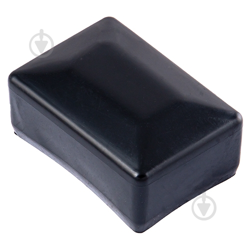 Заглушка на трубу прямоугольная snapt 45037 черная 1 шт. 40х60 мм внешняя - фото 1