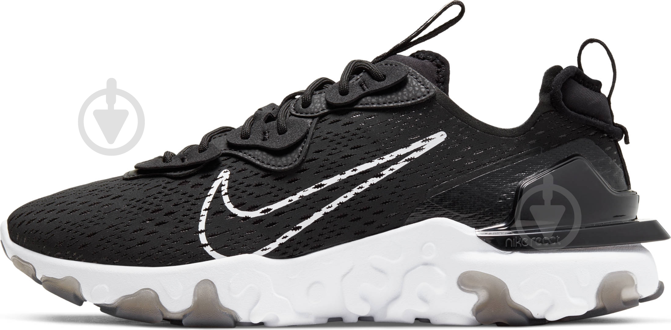 Кроссовки Nike REACT VISION CD4373-006 р.42,5 черно-белые - фото 6