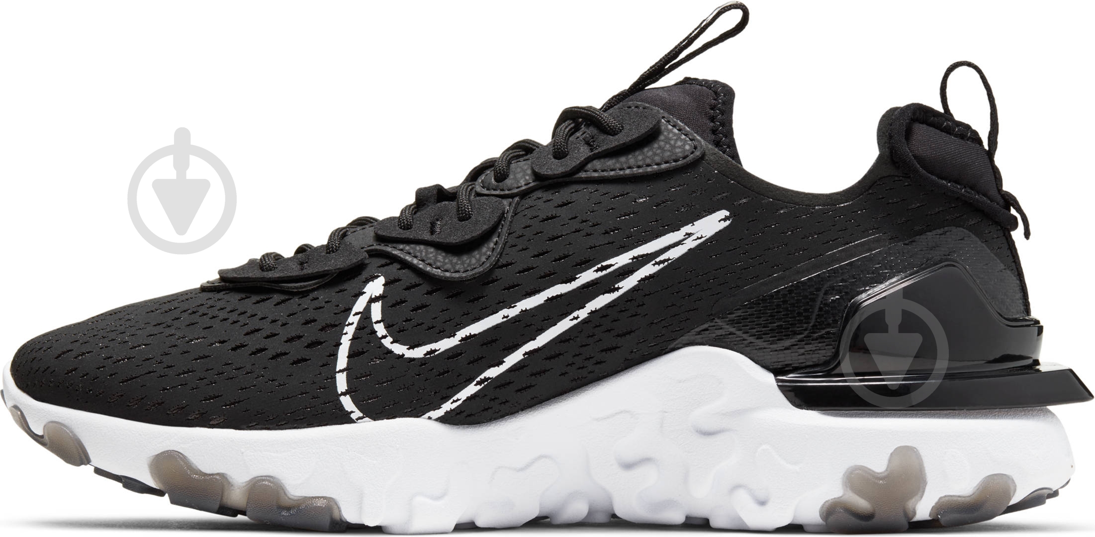 Кроссовки Nike REACT VISION CD4373-006 р.42,5 черно-белые - фото 7