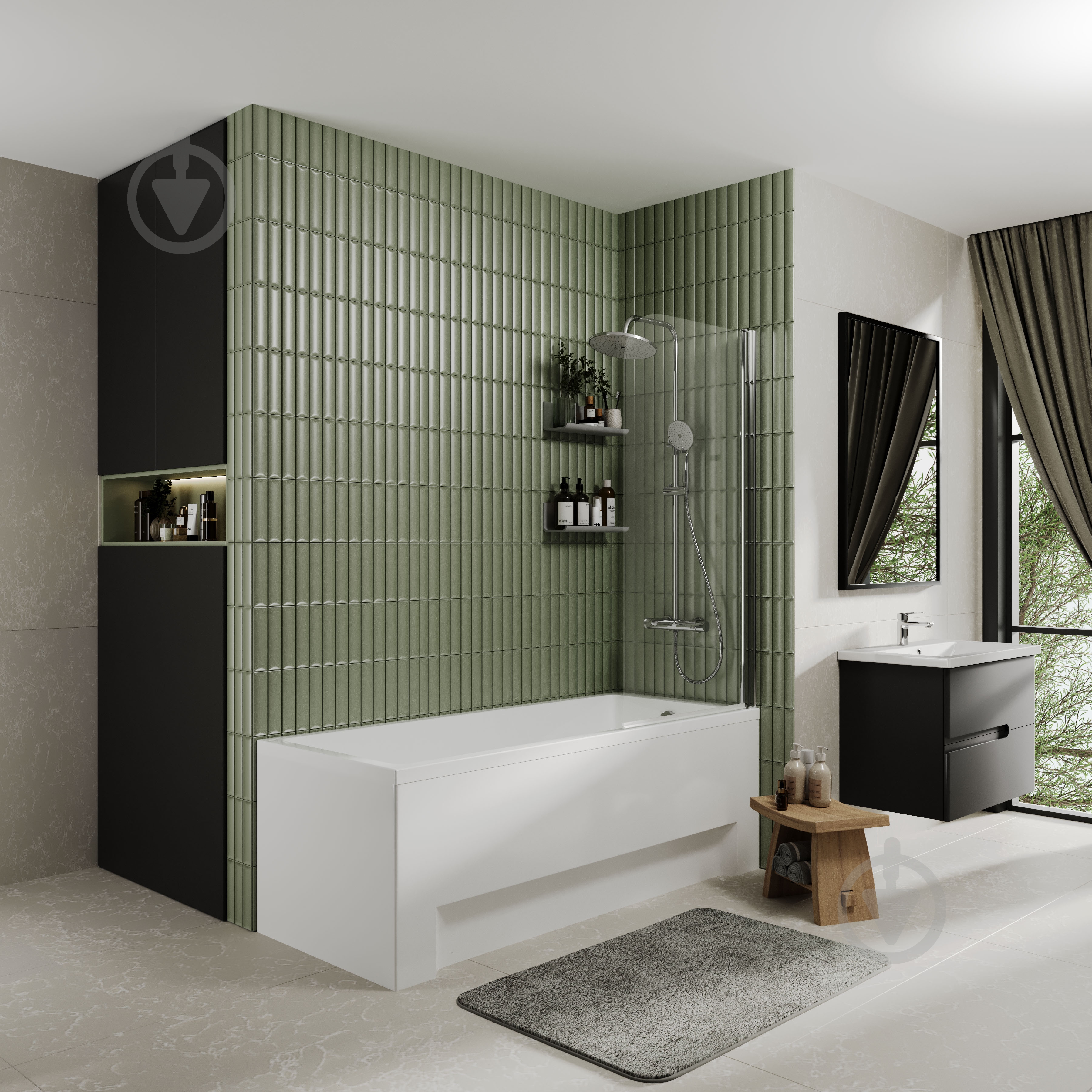 Ванна акриловая Koller Pool Basis 170х75 см - фото 2