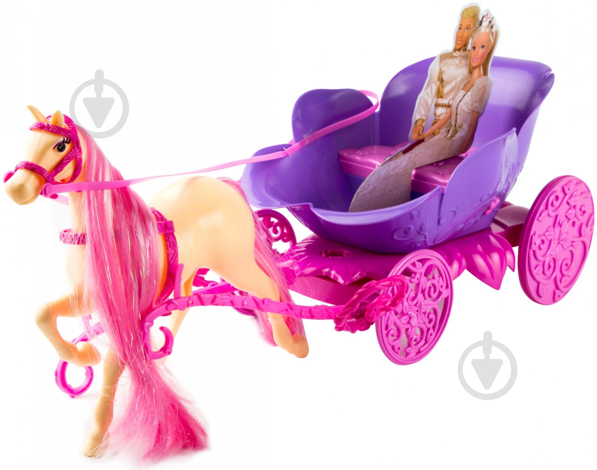 Карета Simba Роза с конем 4667459 - фото 1