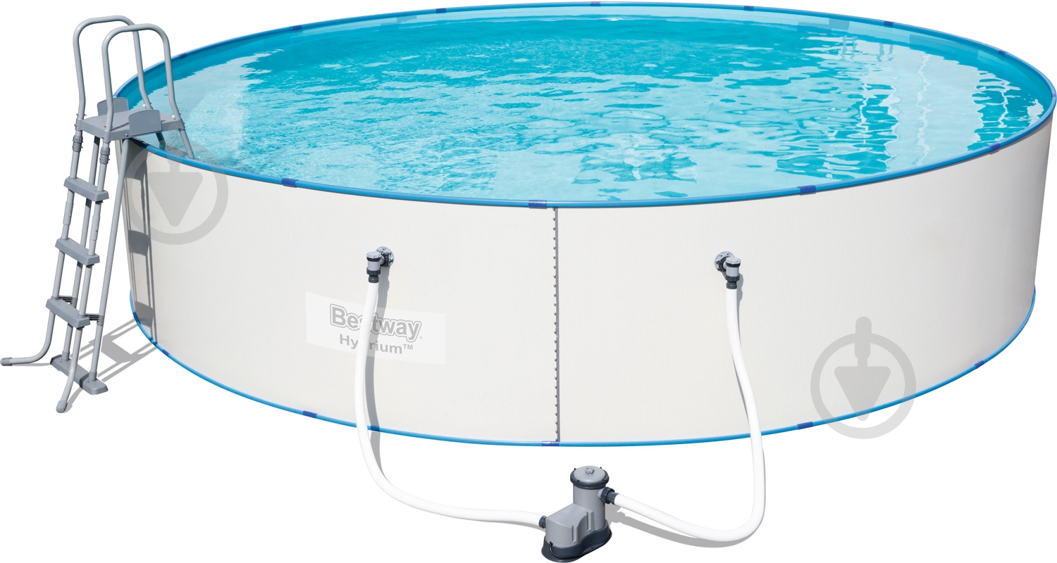 Бассейн каркасный Bestway Hydrium 549х120 см 56611 - фото 1 Бассейн каркасный Bestway Hydrium 549х120 см 56611 - фото 1