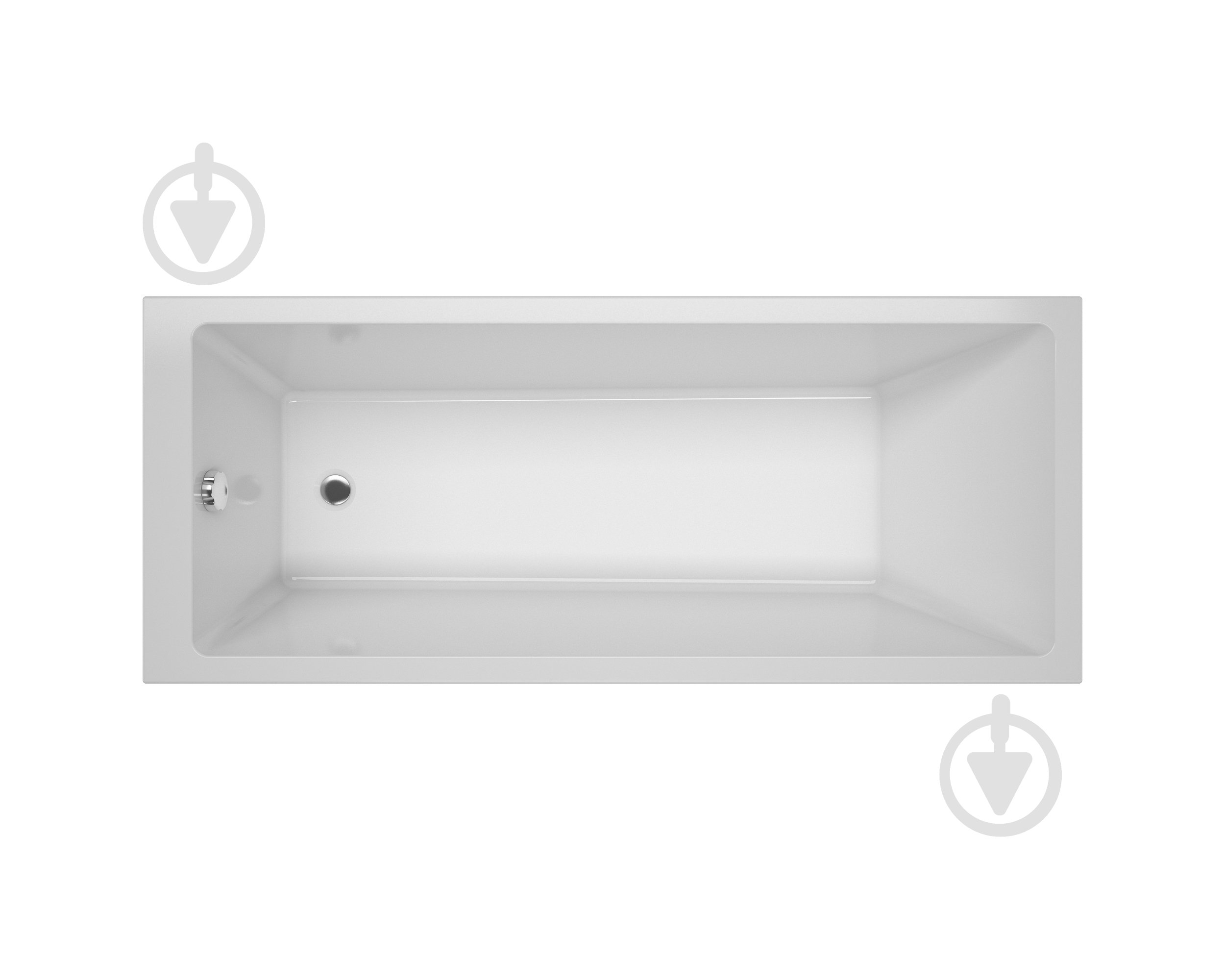 Ванна акрилова Koller Pool Basis 170х70 см - фото 1 Ванна акрилова Koller Pool Basis 170х70 см - фото 1