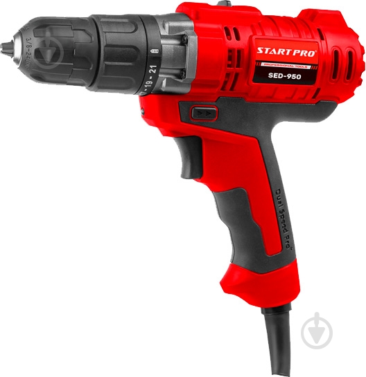 Шуруповерт сетевой START PRO электрическая SED-950 - фото 1 Шуруповерт сетевой START PRO электрическая SED-950 - фото 1