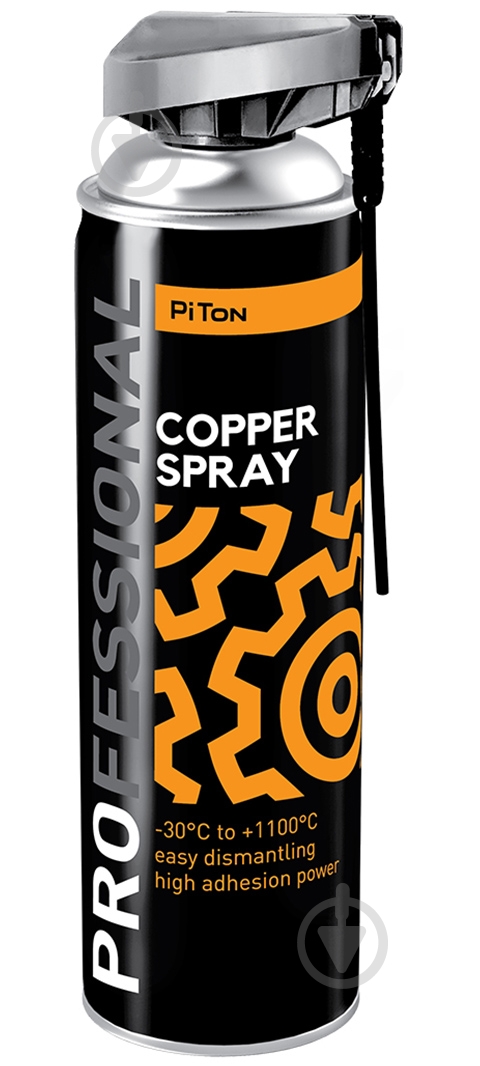 Медная смазка Piton Cooper spray PRO 500 мл - фото 1 Медная смазка Piton Cooper spray PRO 500 мл - фото 1