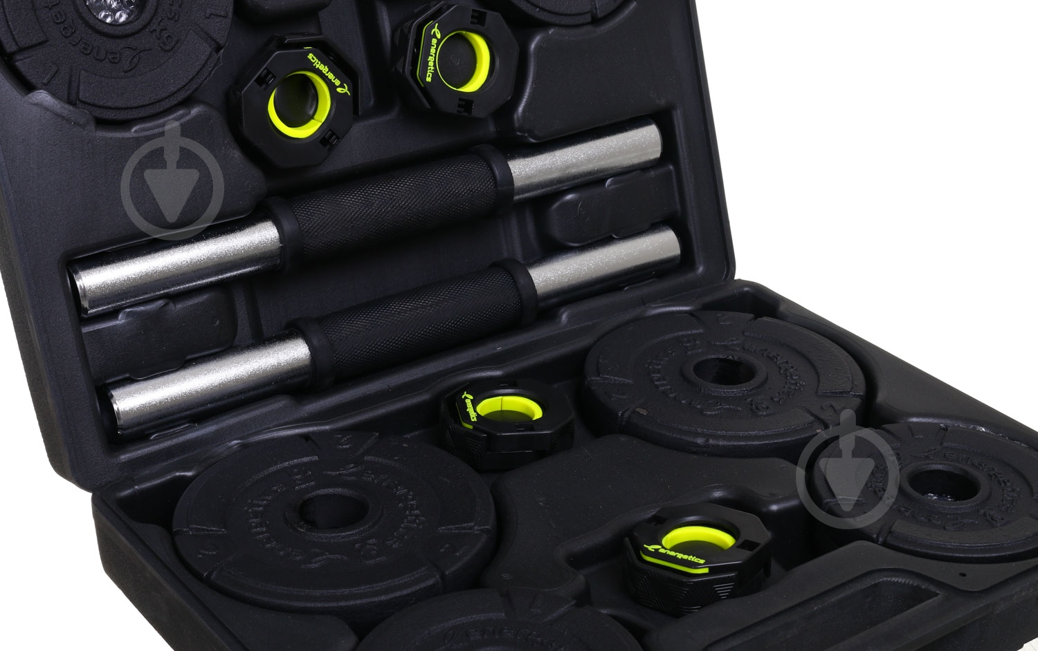 Гантели Energetics 107080-050 20 кг черный - фото 7 Гантели Energetics 107080-050 20 кг черный - фото 7