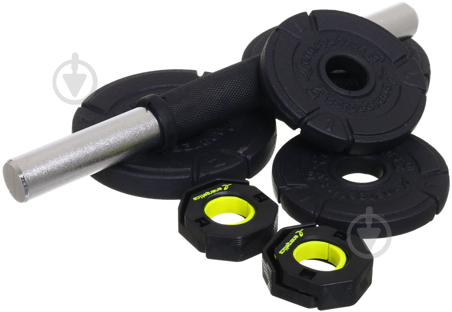 Гантели Energetics 107080-050 20 кг черный - фото 6 Гантели Energetics 107080-050 20 кг черный - фото 6