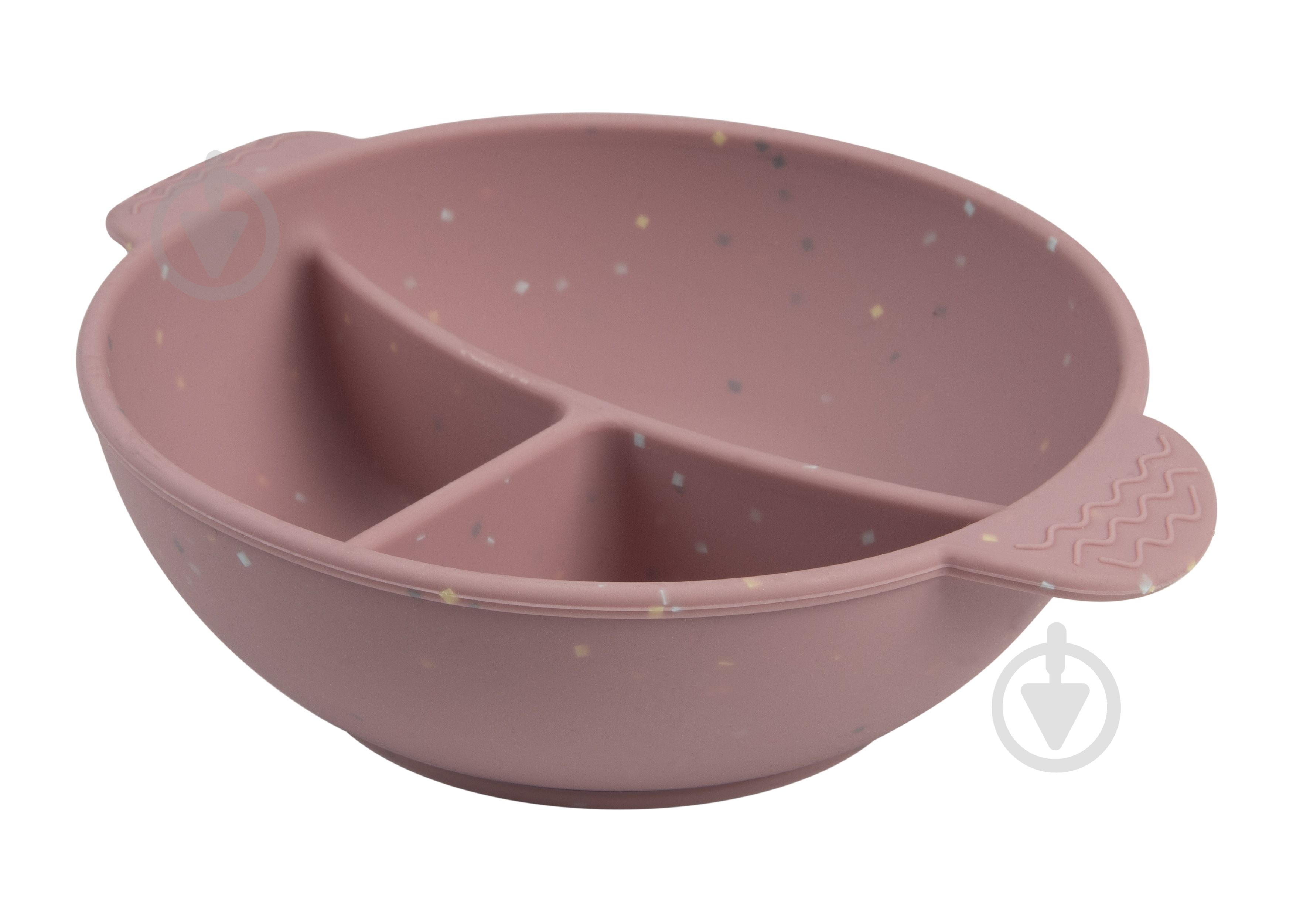 Миска Canpol Babies с секциями DOTS розовая - фото 1