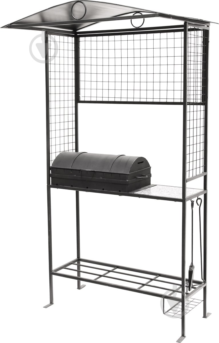 Мангал Гефест-2 с крышей - фото 2 Мангал Гефест-2 с крышей - фото 2