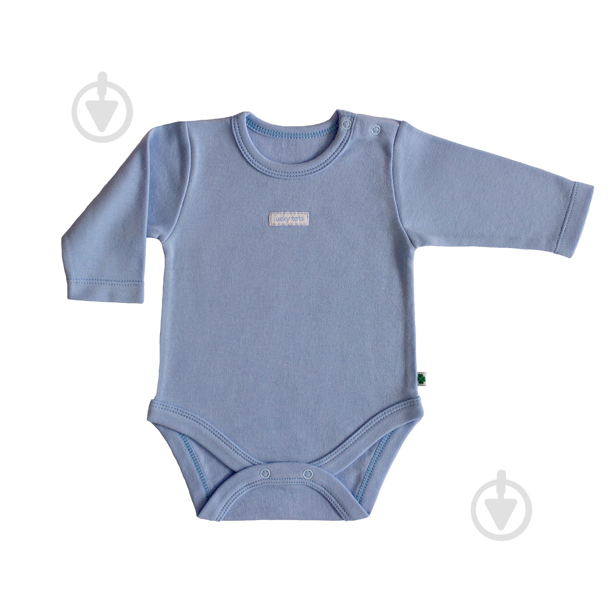 Боді дитяче для хлопчика Lucky tots р.62 блакитний 1608 - фото 1