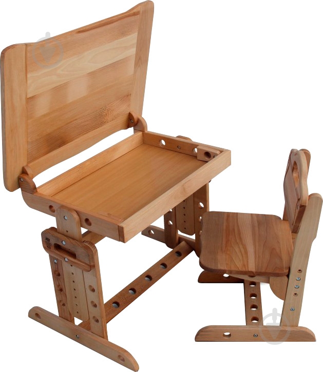 Парта-трансформер ArinWOOD Совушка 04-100 бук - фото 4