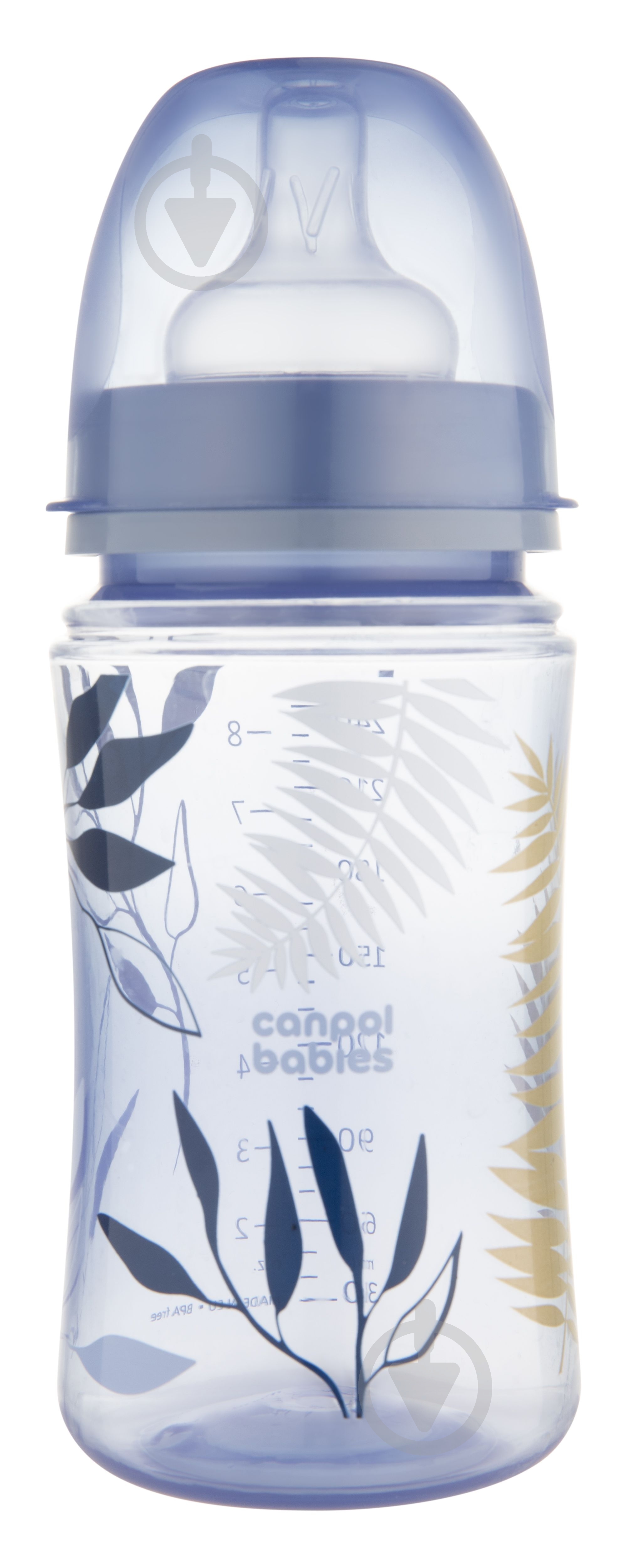 Пляшка дитяча Canpol Babies Easystart GOLD блакитна 240 мл - фото 1