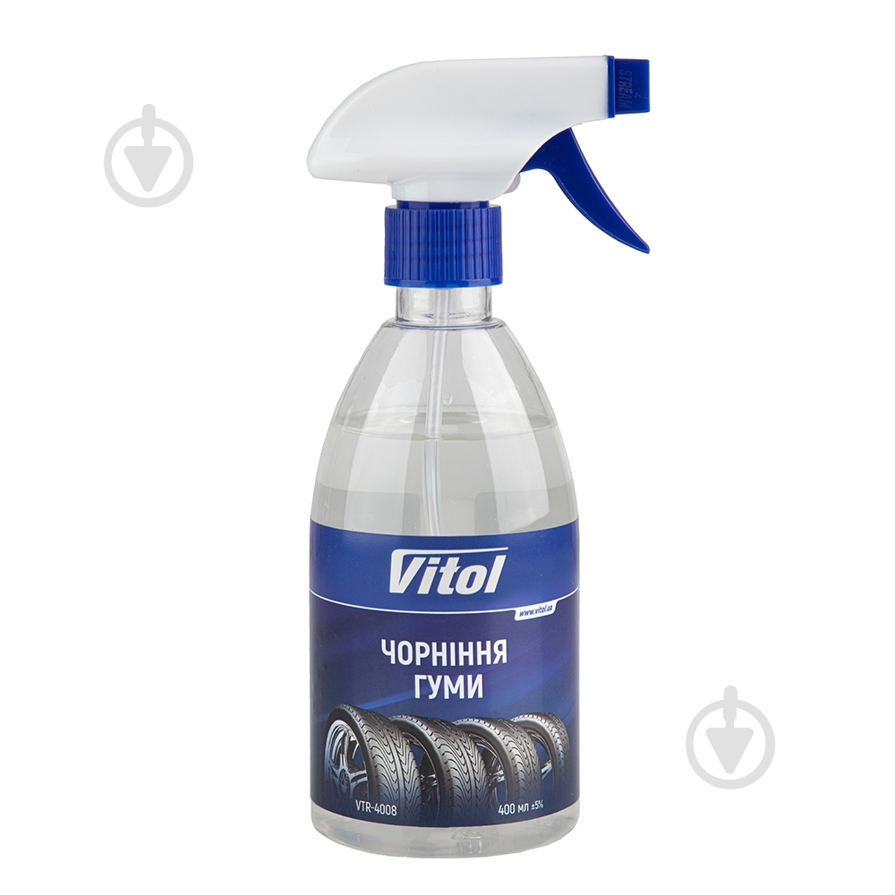 Чернитель резины Vitol VTR-4008 400 мл - фото 1