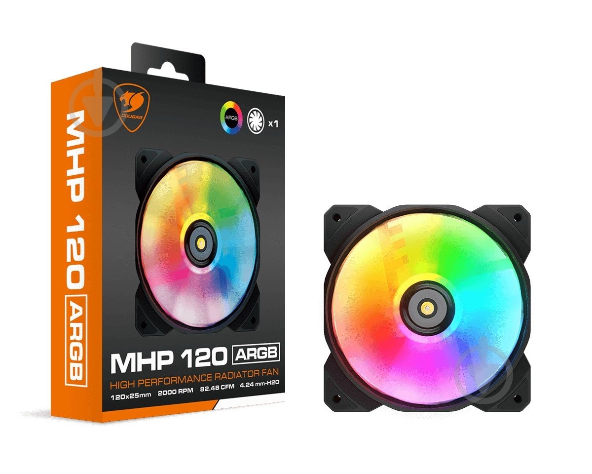 Вентилятор Cougar MHP 120 ARGB - фото 6