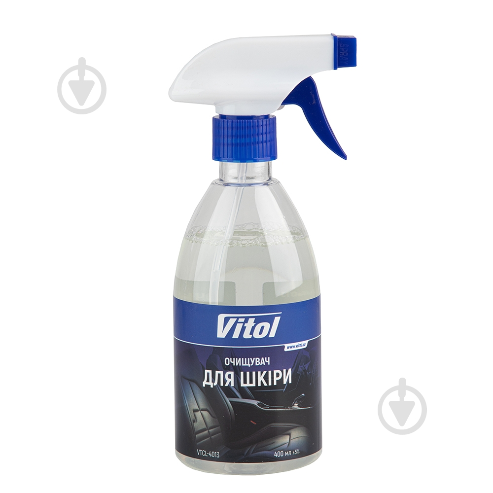 Очиститель кожи Vitol VTCL-4013 400 мл жидкость - фото 1 Очиститель кожи Vitol VTCL-4013 400 мл жидкость - фото 1