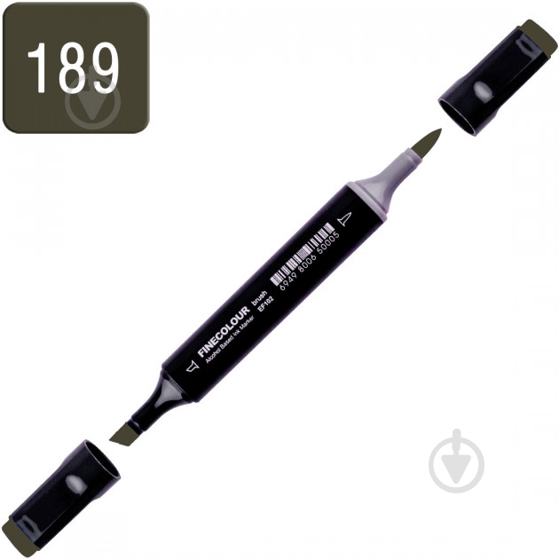 Маркер спиртовой FINECOLOUR EF102-189 bcds серый №10 - фото 2 Маркер спиртовой FINECOLOUR EF102-189 bcds серый №10 - фото 2