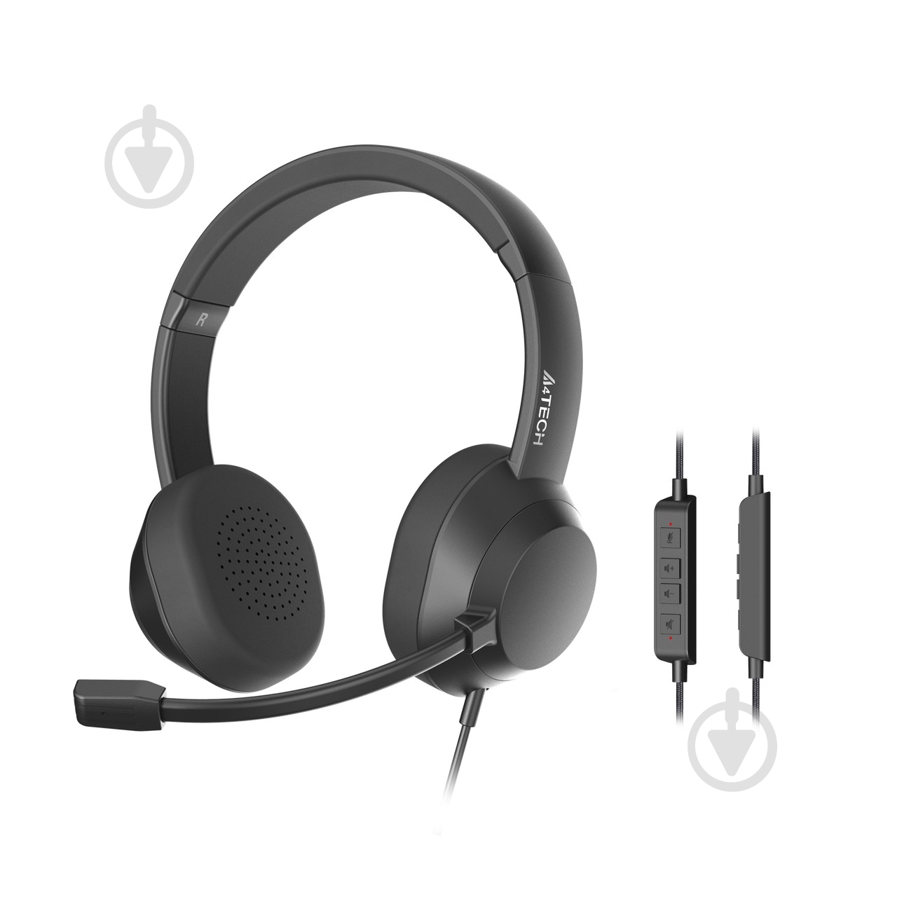 Гарнитура A4Tech black (FH150U (Black)) - фото 1 Гарнитура A4Tech black (FH150U (Black)) - фото 1