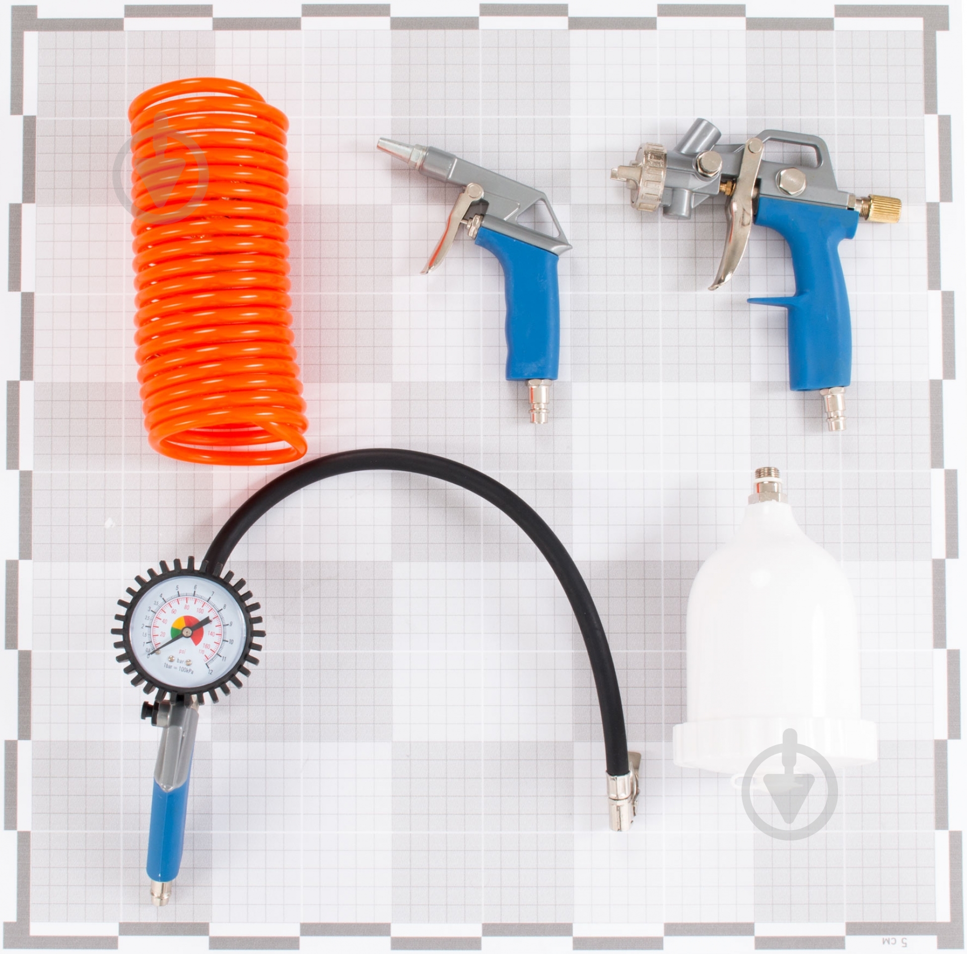 Набор пневмоинструмента Expert W-2004A1 - фото 7