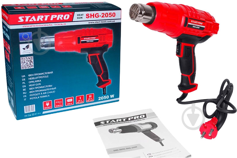 Фен строительный START PRO SHG-2050 - фото 8