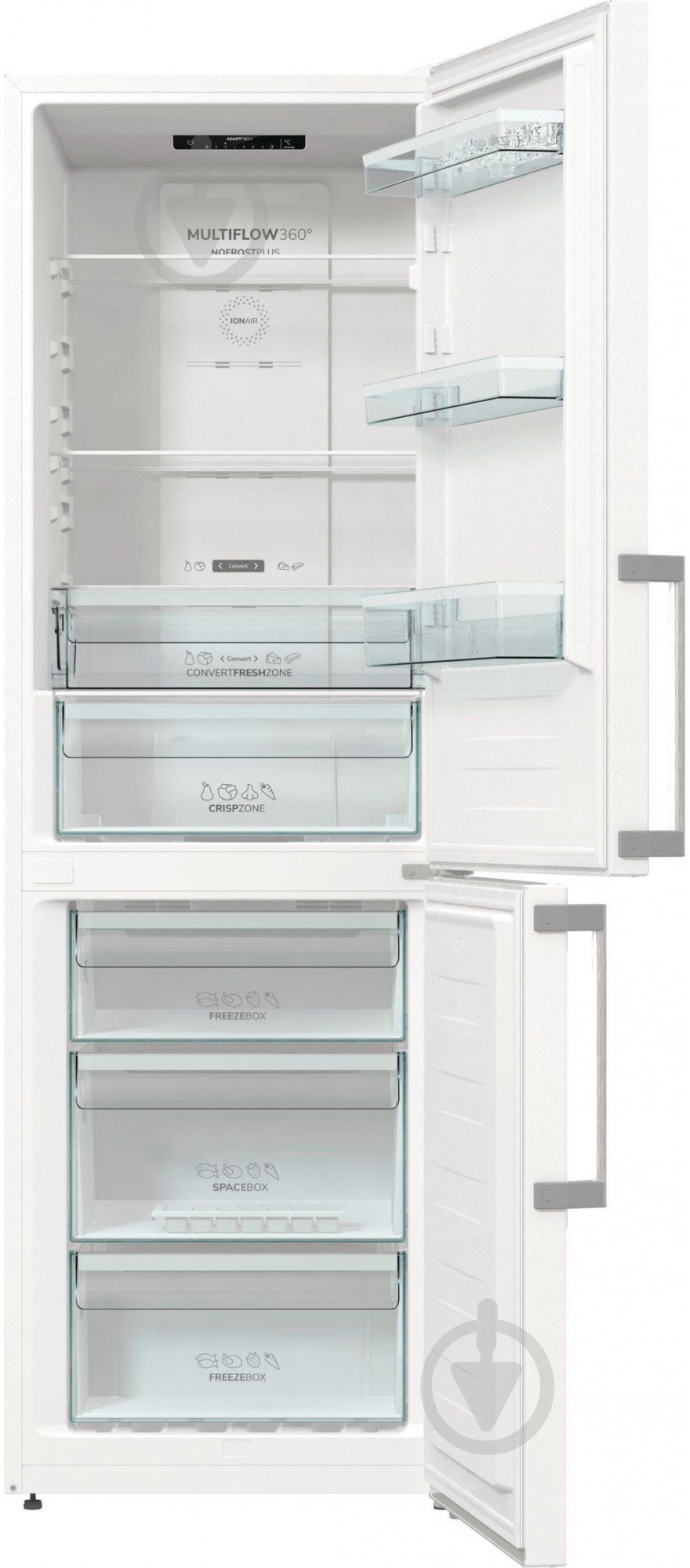 Холодильник Gorenje NRK6191EW5F - фото 2 Холодильник Gorenje NRK6191EW5F - фото 2