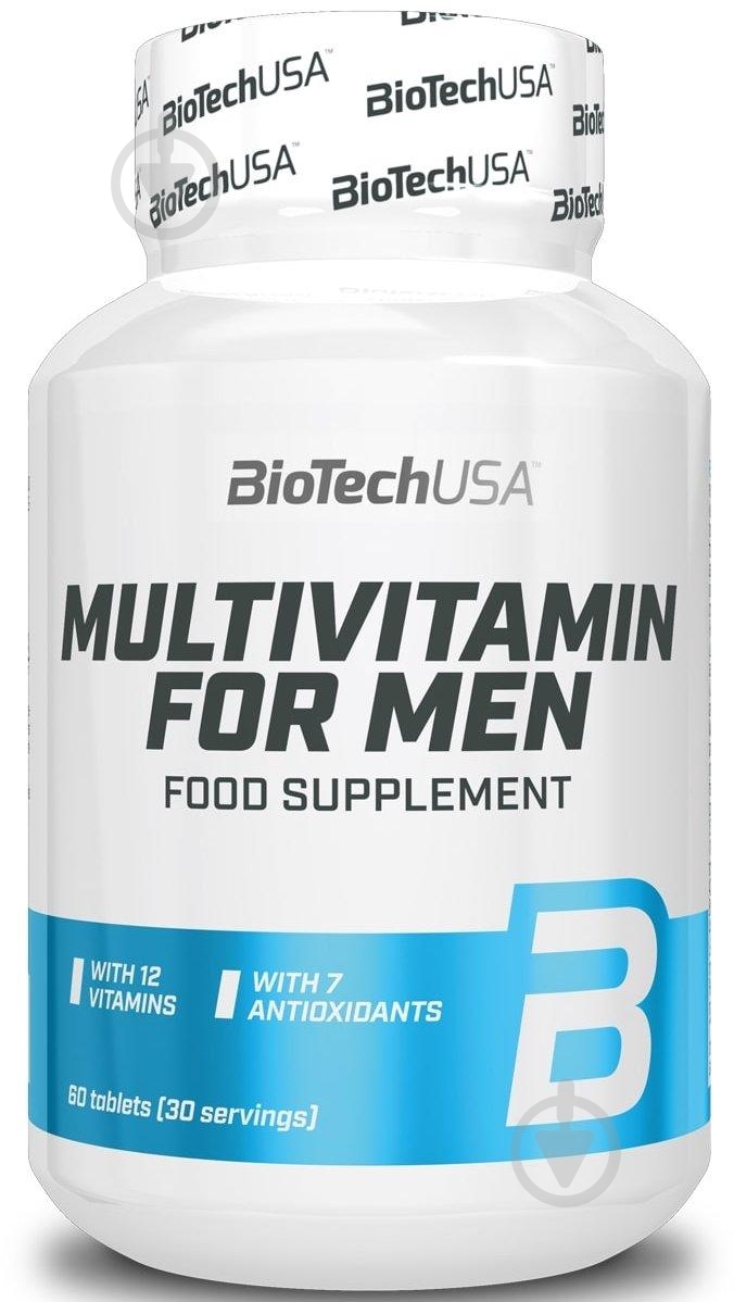 Биологически активная добавка BioTech Multivitamin for Men 60 шт./уп. - фото 1