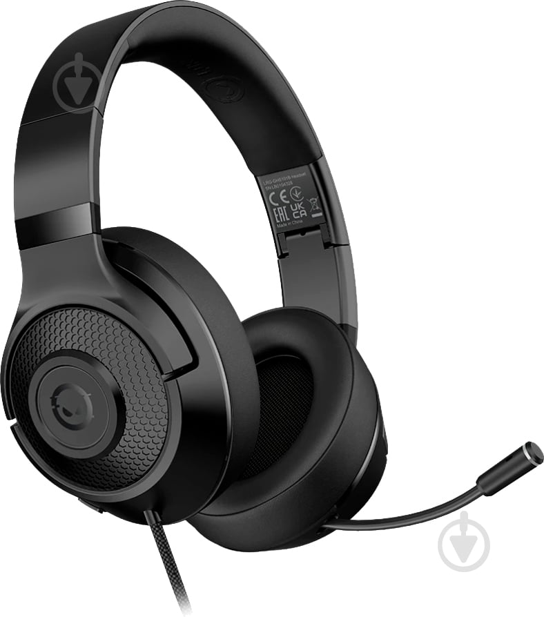 Наушники LORGAR Noah 101 black (LRG-GHS101B) - фото 4