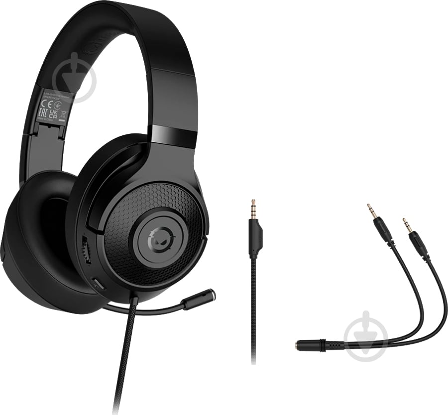 Наушники LORGAR Noah 101 black (LRG-GHS101B) - фото 8