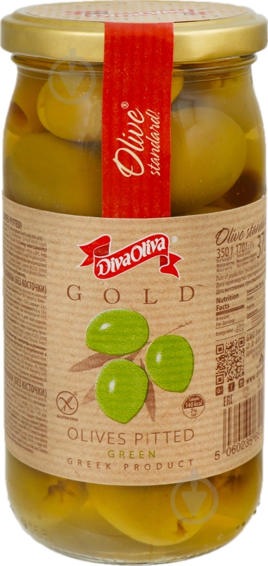 Оливки Diva Oliva без косточки 370 мл, стекло - фото 9 Оливки Diva Oliva без косточки 370 мл, стекло - фото 9