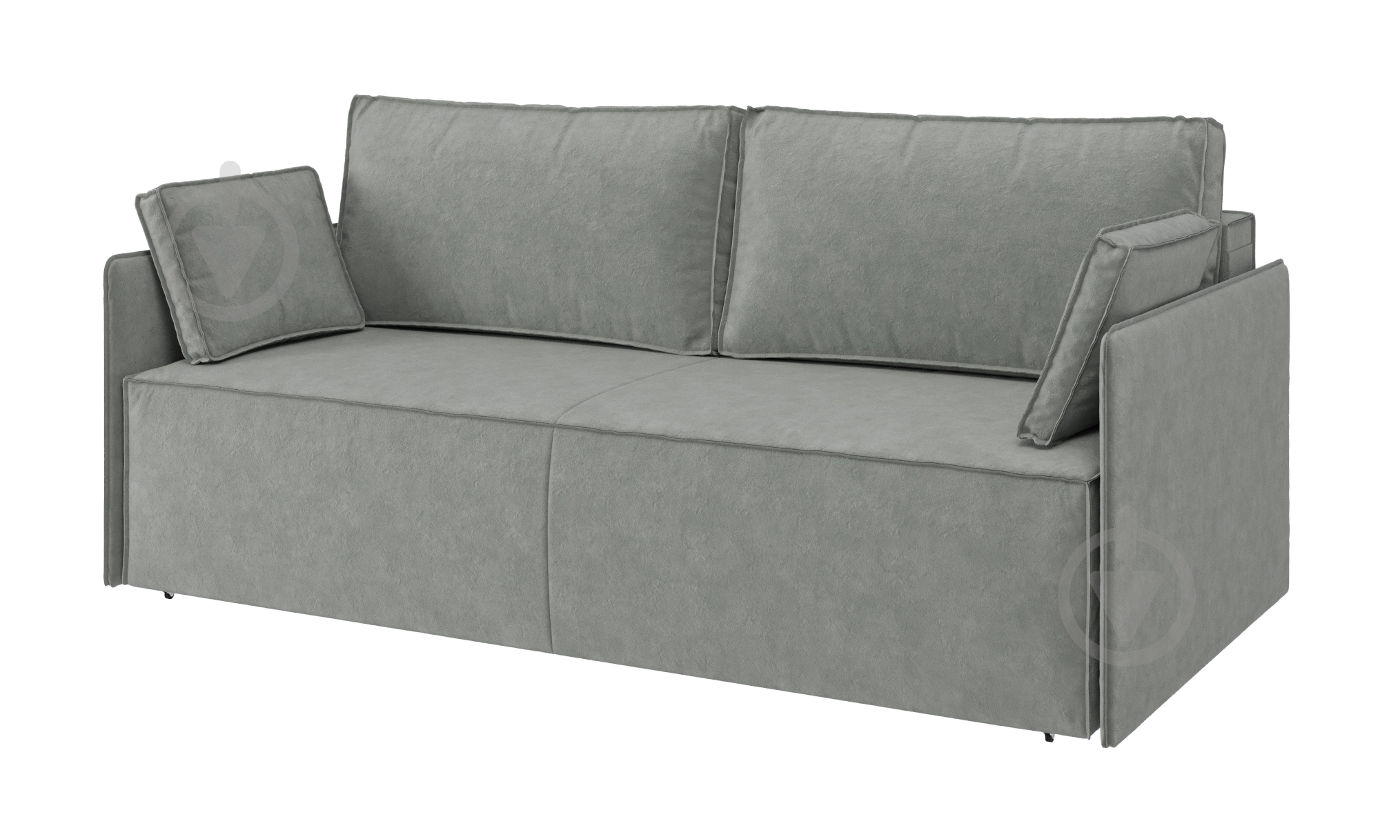 Диван прямой SOFYNO Гермес Allure Grey серый 2090x1075x750 мм - фото 1