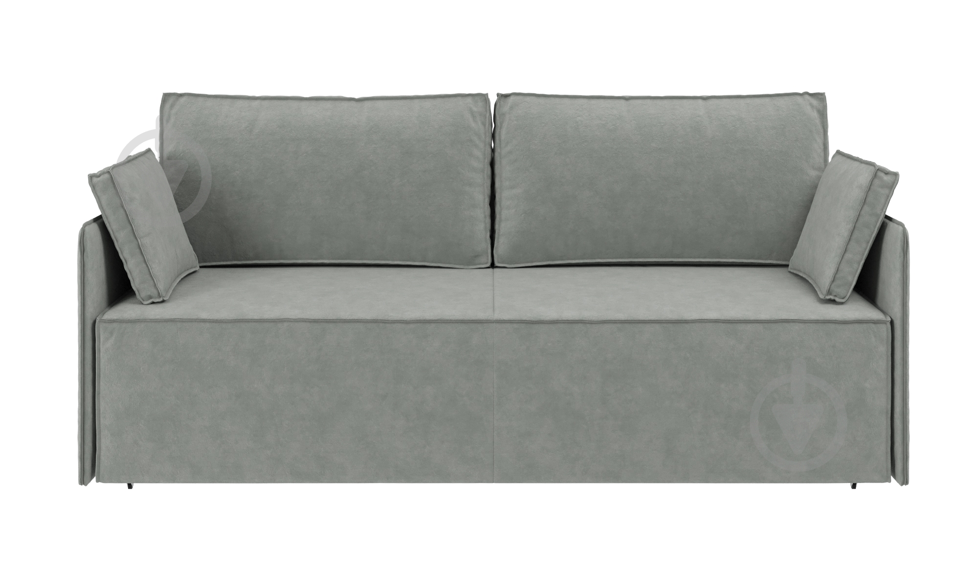 Диван прямой SOFYNO Гермес Allure Grey серый 2090x1075x750 мм - фото 3