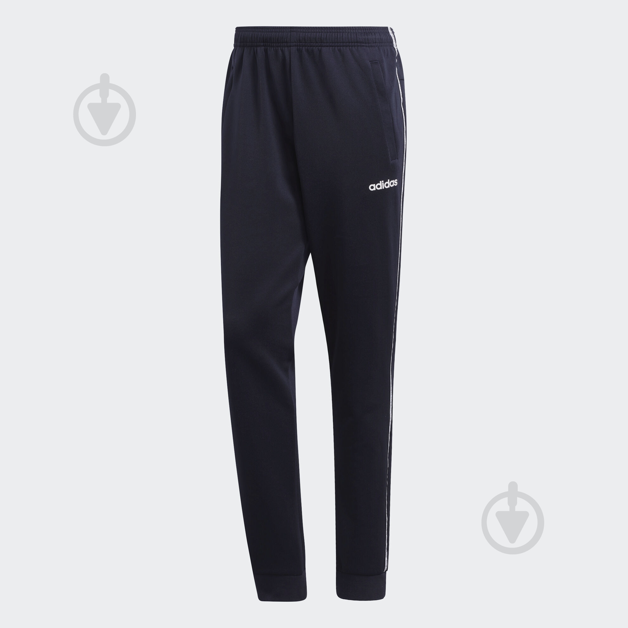 Брюки Adidas M C90 TP EJ9675 р. 2XL темно-синий - фото 1