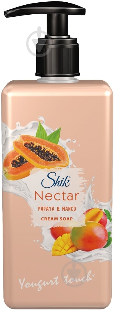 Мыло жидкое Shik Nectar Папайя и манго 450 мл 450 г 1 шт./уп. - фото 1