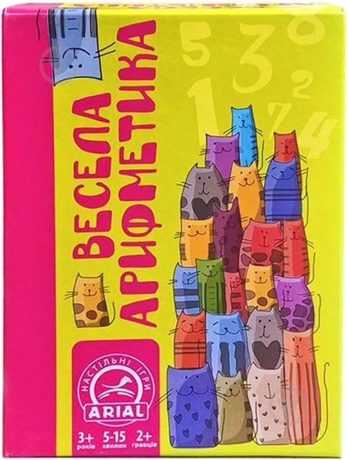 Игра настольная Arial Веселая арифметика 4820059910923 - фото 1