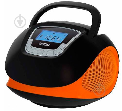 Магнитола Mystery BM-6002UB black+orange - фото 1