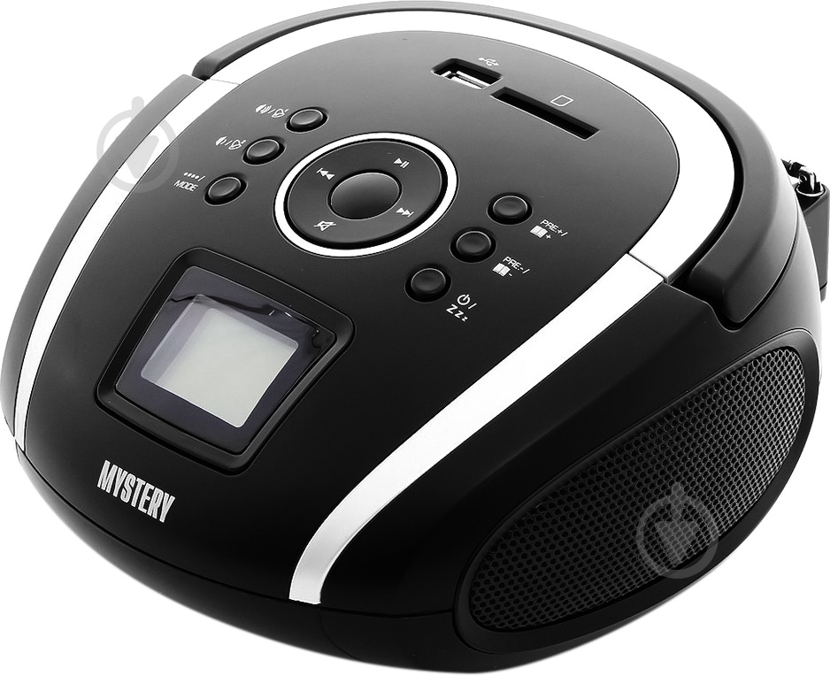 Магнитола Mystery BM-6004UB black/silver - фото 1