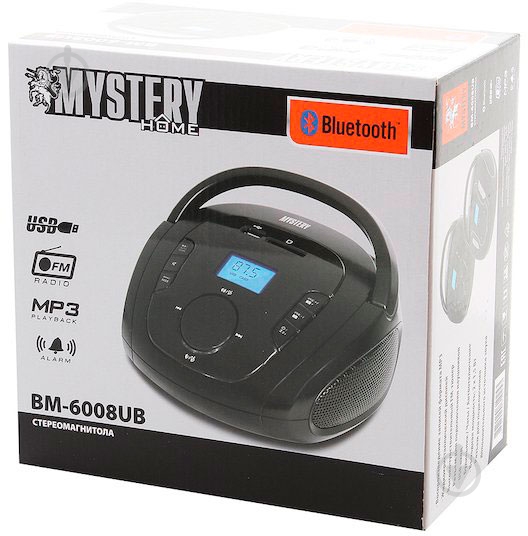 Магнітола Mystery BM-6008UB black - фото 9 Магнітола Mystery BM-6008UB black - фото 9