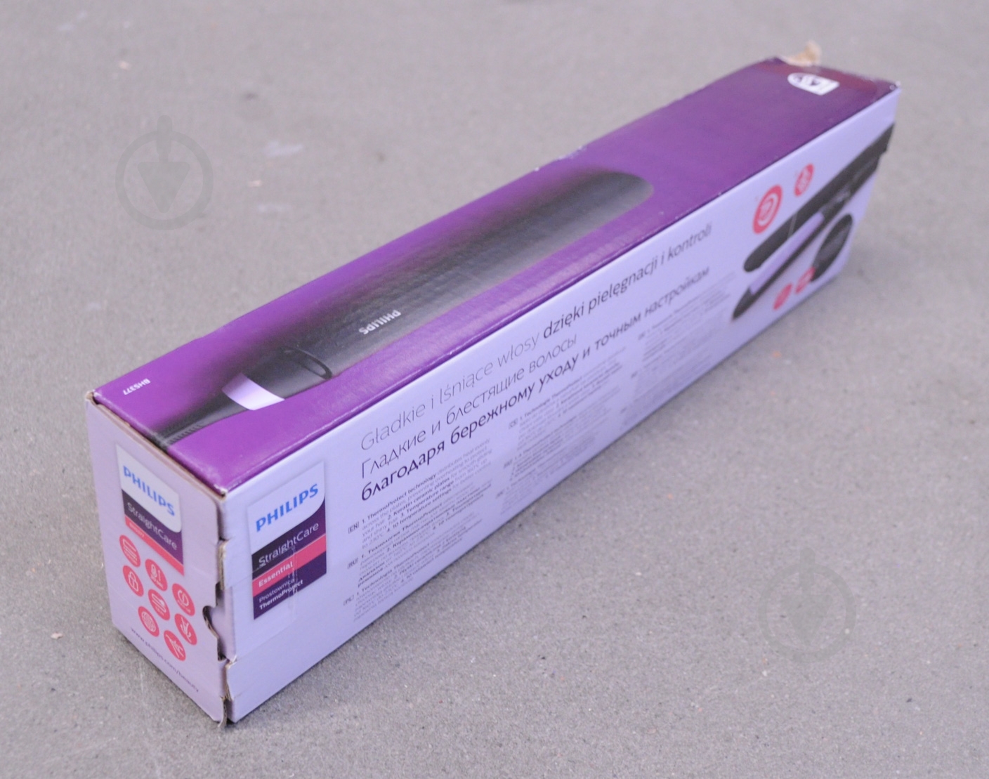 УЦЕНКА! Щипцы для волос Philips StraightCare Essential BHS377/00 (УЦ №131) - фото 3 УЦЕНКА! Щипцы для волос Philips StraightCare Essential BHS377/00 (УЦ №131) - фото 3