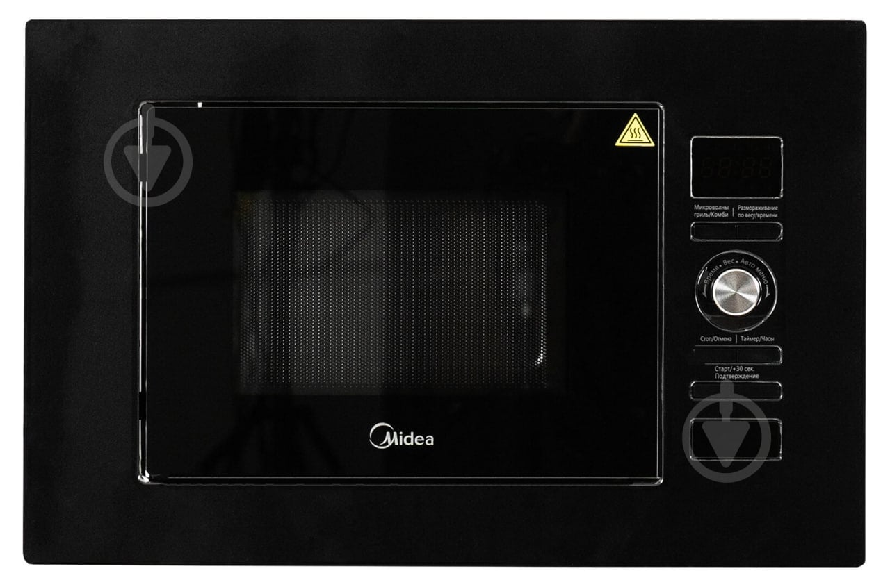 Встраиваемая микроволновая печь Midea AG820BJU-BL - фото 2 Встраиваемая микроволновая печь Midea AG820BJU-BL - фото 2