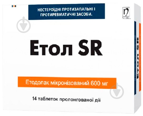 Етол SR прол./д. №14 таблетки 600 мг - фото 1