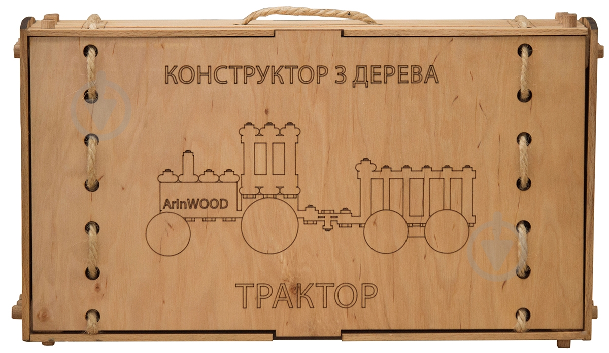 Конструктор ArinWOOD Трактор 01-108 - фото 4 Конструктор ArinWOOD Трактор 01-108 - фото 4