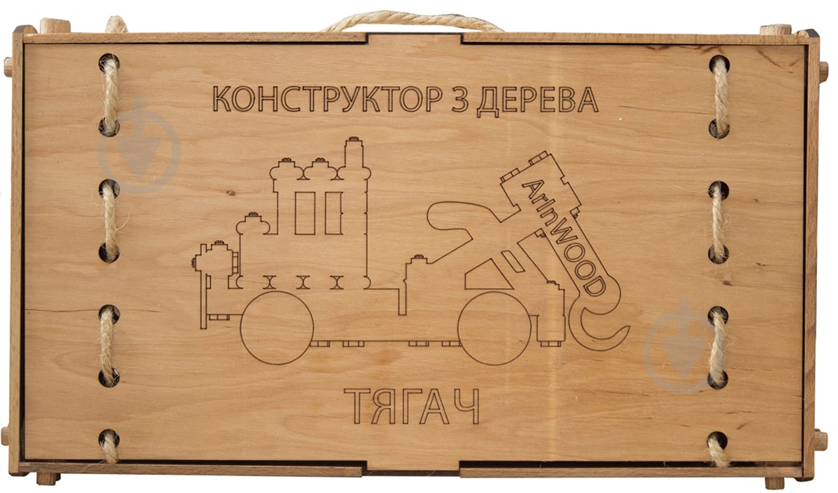 Конструктор ArinWOOD Тягач 01-109 - фото 4 Конструктор ArinWOOD Тягач 01-109 - фото 4