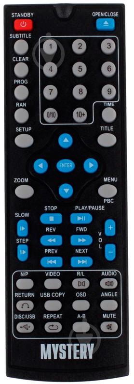 DVD-плеер Mystery MDV-724U black - фото 8