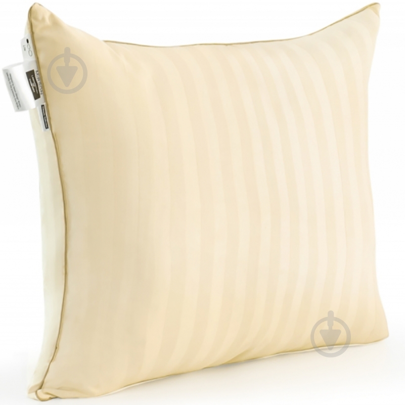 Подушка №1190 Carmela Hand Made Thinsulate мягкая MirSon 45x45 см кремовый - фото 5