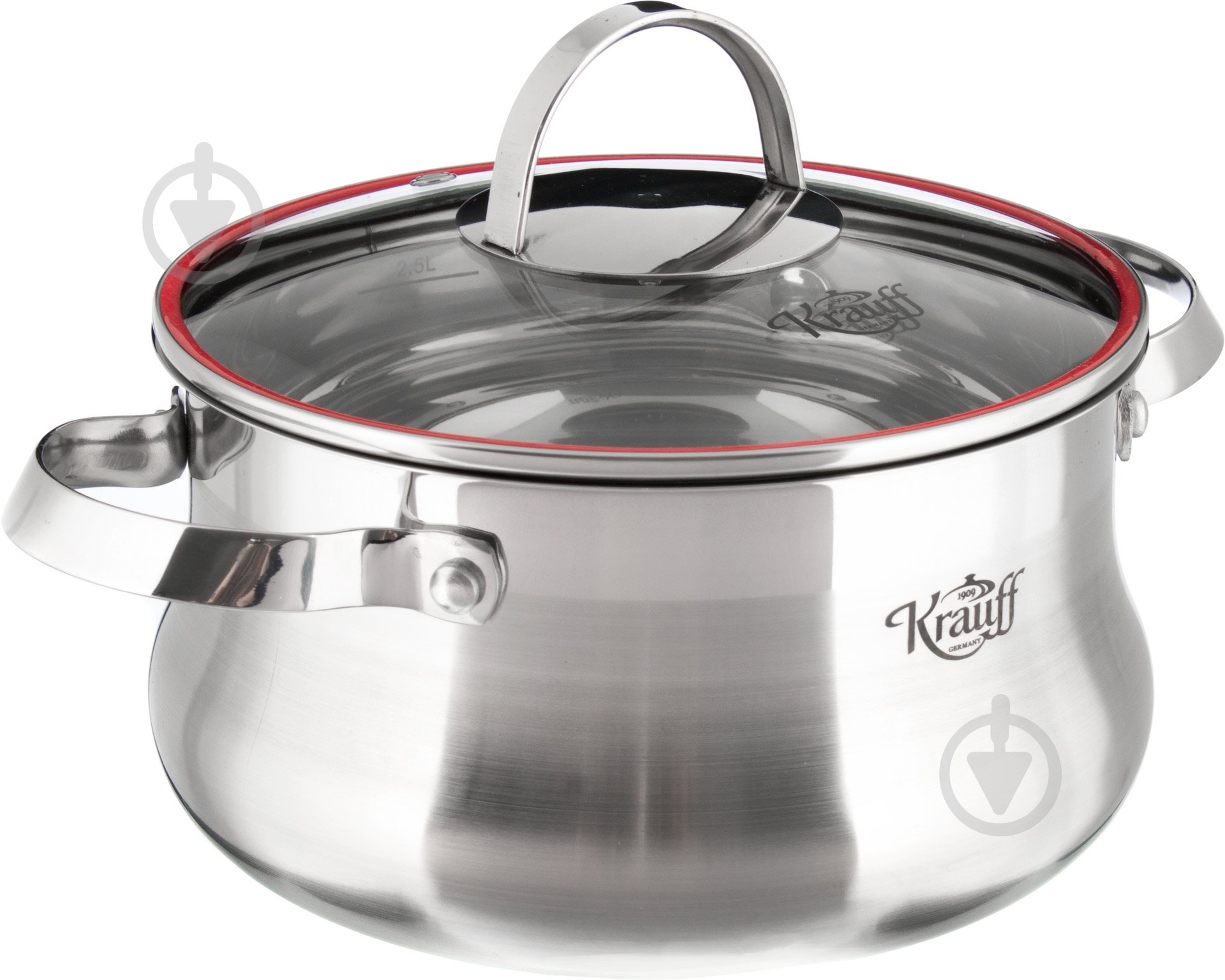 Набір каструль Krauff Tulpe 6 предметів 26-189-045 - фото 5 Набір каструль Krauff Tulpe 6 предметів 26-189-045 - фото 5