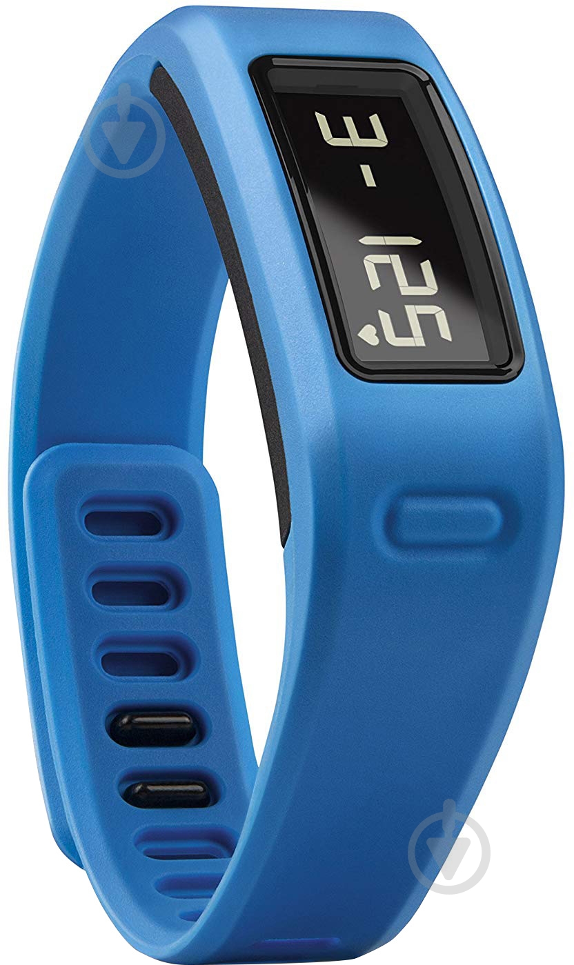 Смарт-часы Garmin Vivofit Bundle HRM blue - фото 2