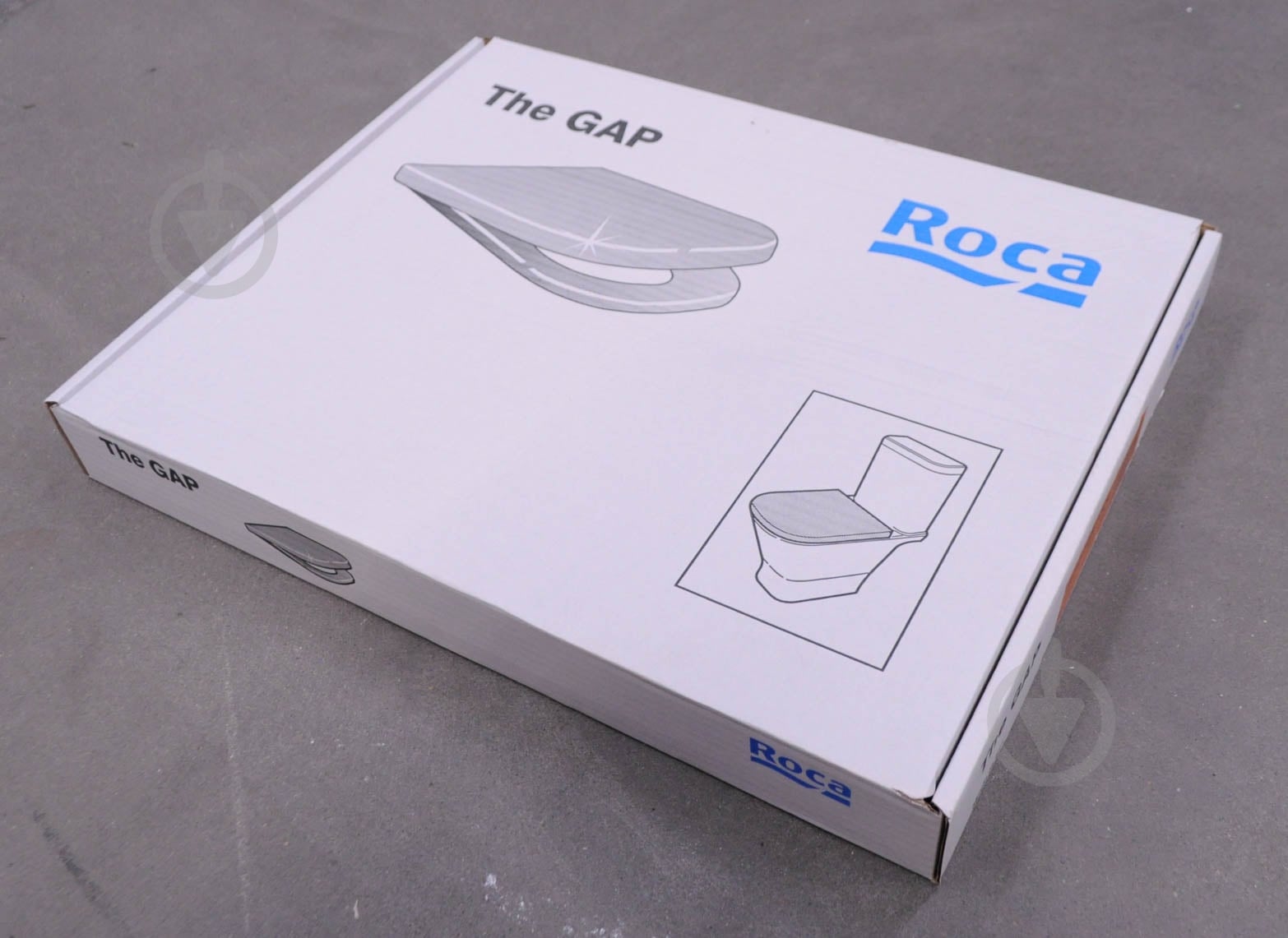УЦІНКА! Унітаз підвісний ROCA Gap Rimless A34H47C000 (УЦ №103) - фото 7